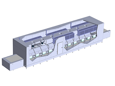 Impingement Band Tunnel Freezer