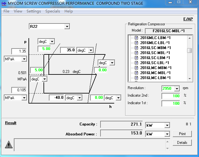 Refrigeration Unit and Solution